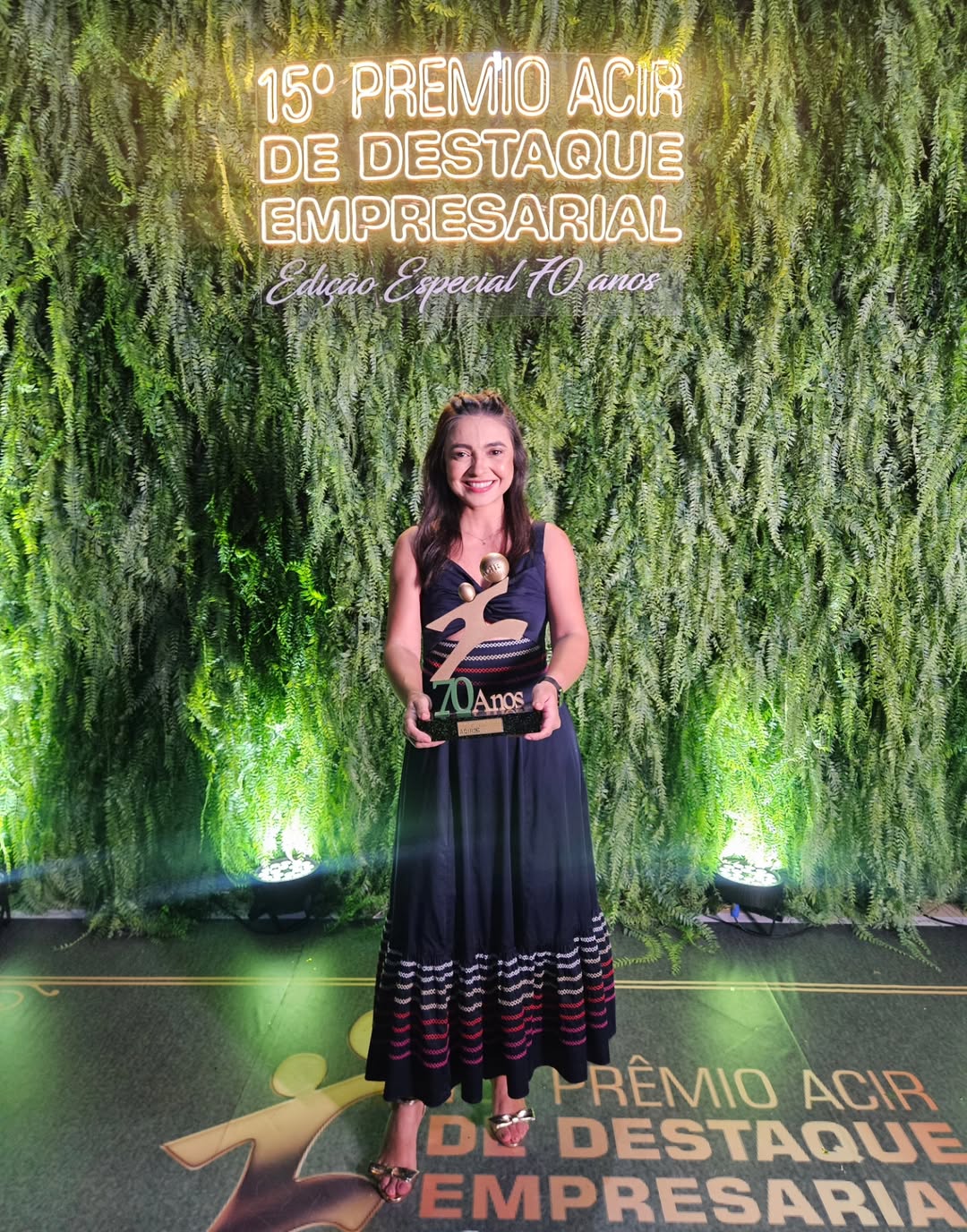 DESTAQUE EMPRESARIALBrito Festas conquista o topo: empresa de Rondonópolis vence o 15º Prêmio ACIR de Destaque Empresarial